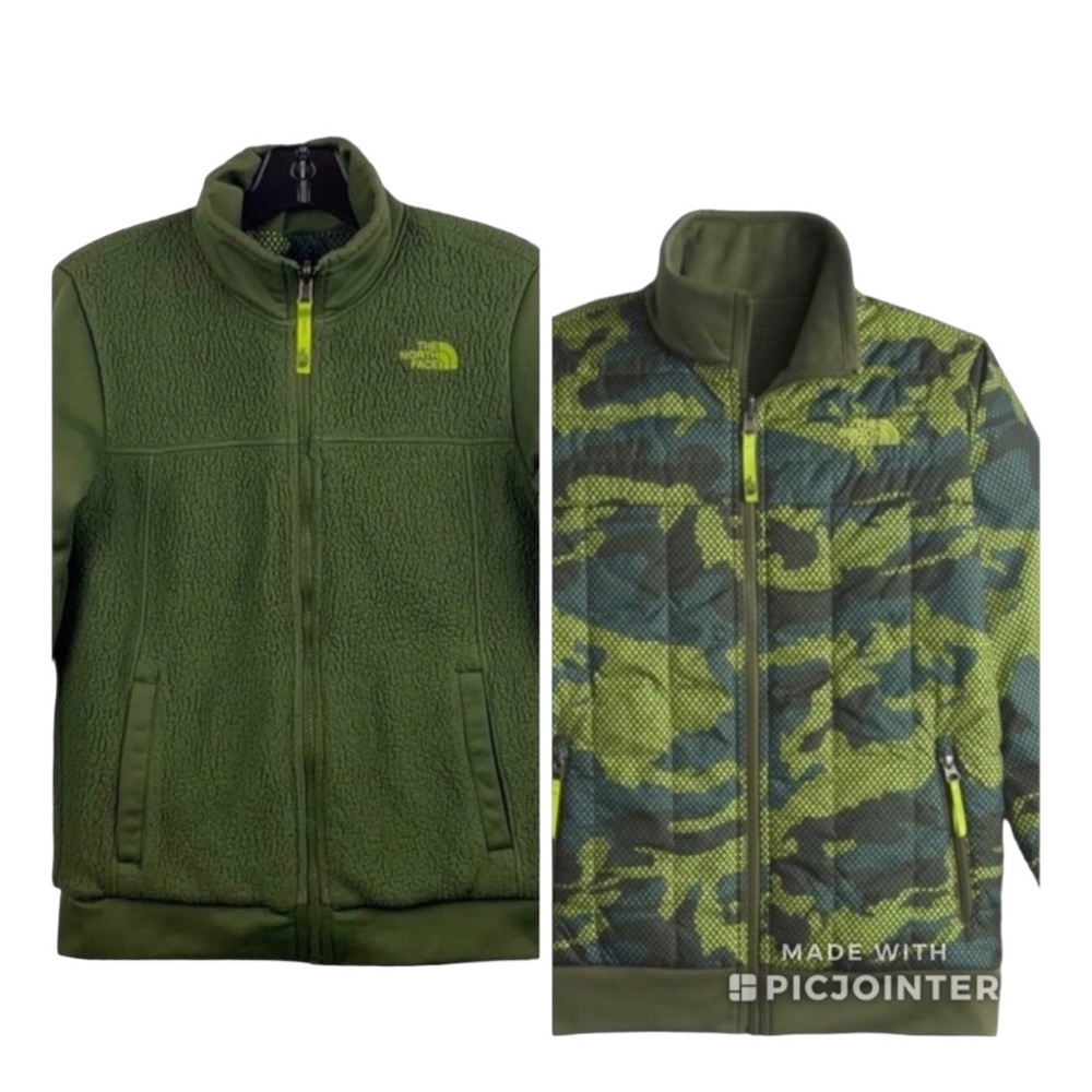 North Face Yukon Heatseeker Insulated Reversible Jacket Boy’s Med (10/12)
